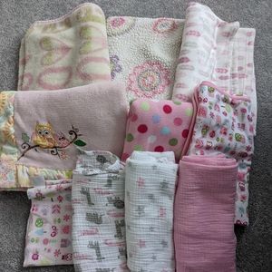 Baby girl blankets